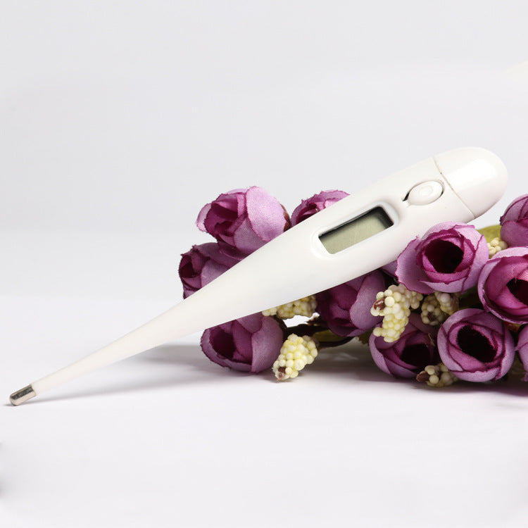 Digital Thermometer: Compact Electronic Device, Size 12.5 x 2 cm, Made of PP Material