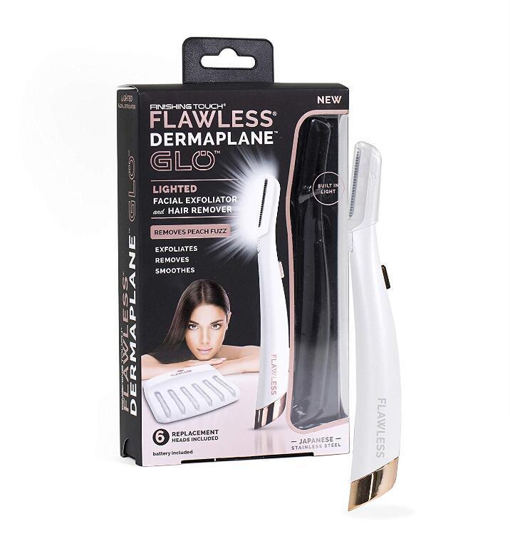 Lighted Dermaplane Facial Razor: White Lady Shaver Model