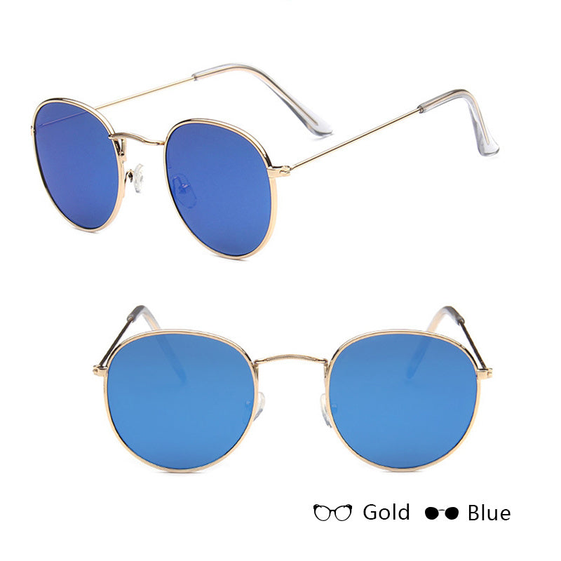Vintage Inspired Women Retro Sunglasses with Metal Frame