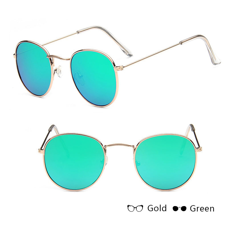Vintage Inspired Women Retro Sunglasses with Metal Frame