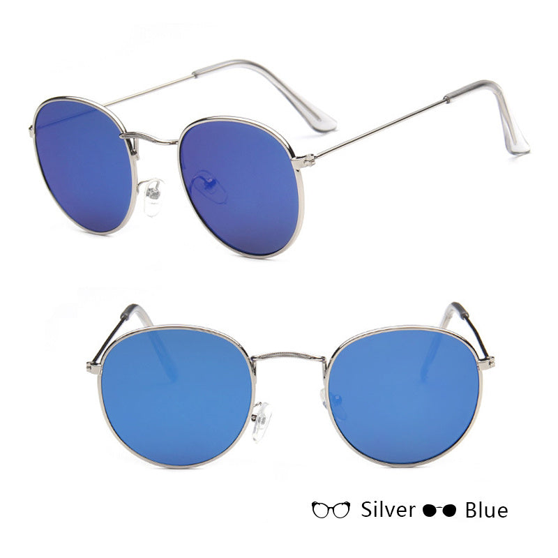 Vintage Inspired Women Retro Sunglasses with Metal Frame