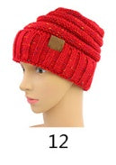 Premium Unisex Outdoor Labeled Knitted Hat: Animal Cruelty Free & Durable Cotton Blend