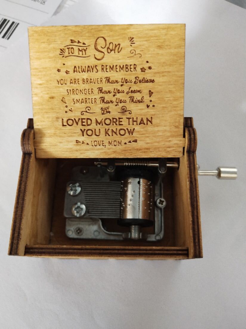 Hand-cranked Music Box Dolls Collection - Handmade Wooden Music Box