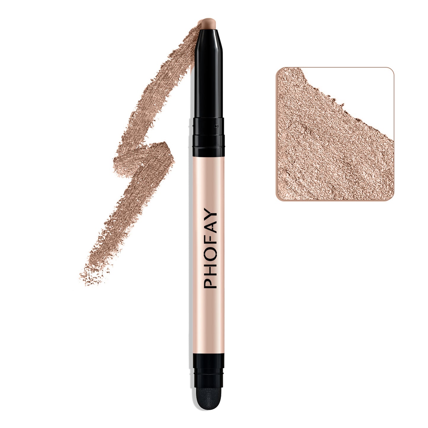 PHOFAY Eyeshadow Stick: Easy Application, Waterproof Formula - 0.6g Net Weight