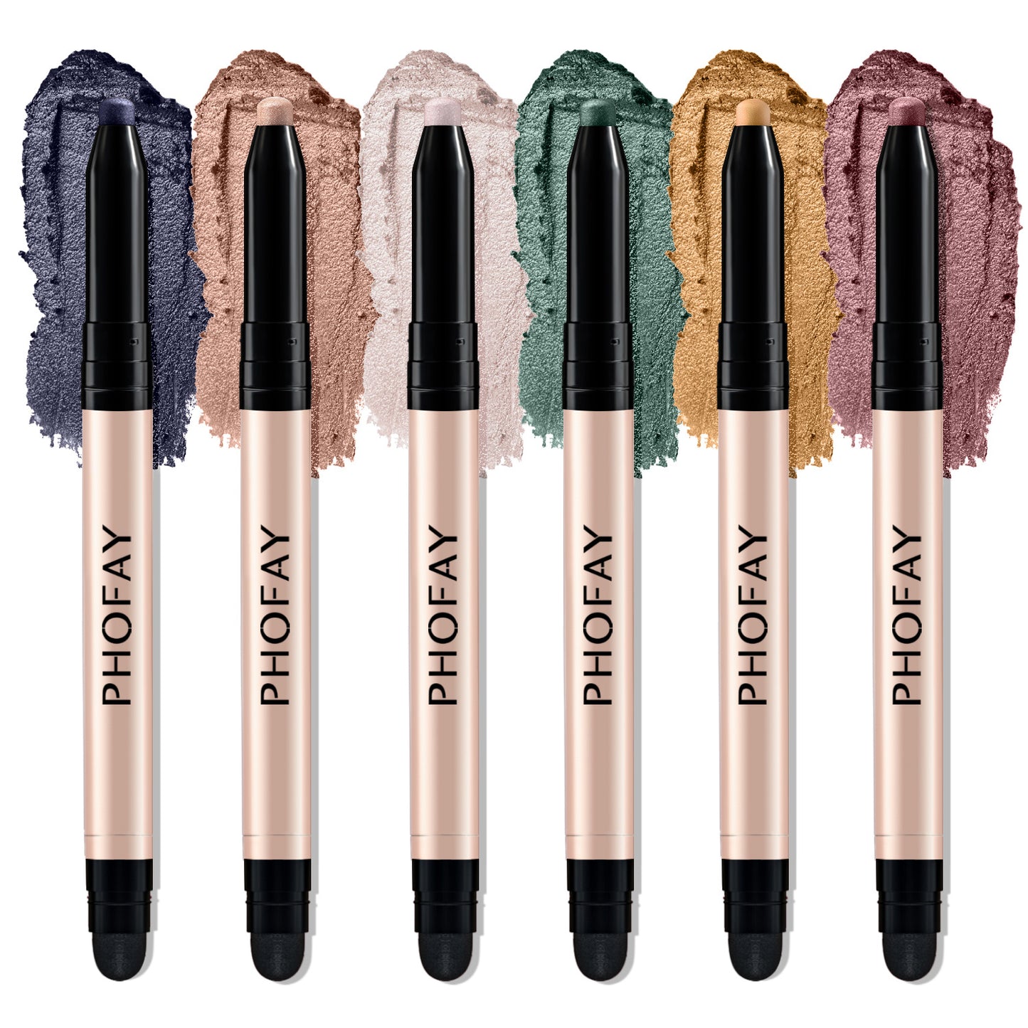 PHOFAY Eyeshadow Stick: Easy Application, Waterproof Formula - 0.6g Net Weight