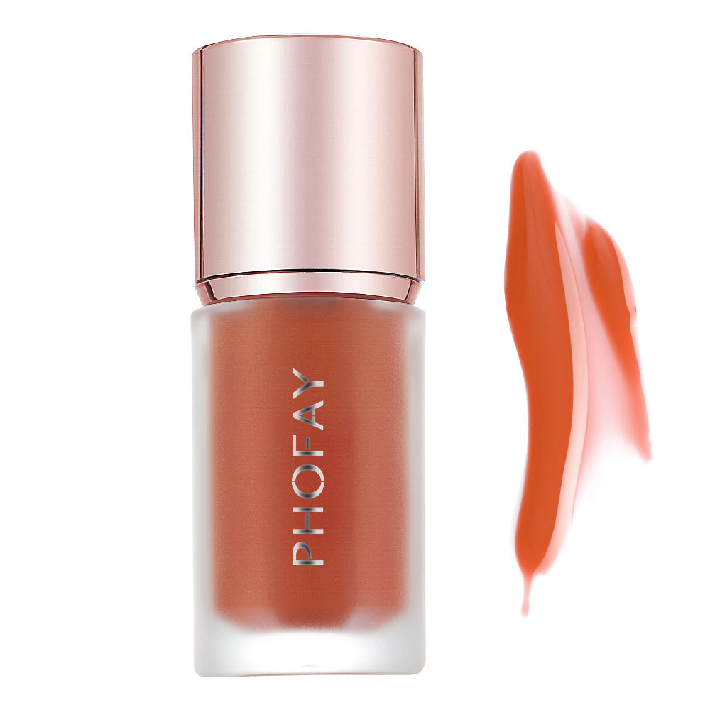 PHOFAY Mousse Liquid Blush: Matte Long-lasting Blush for Sun-Kissed Finish