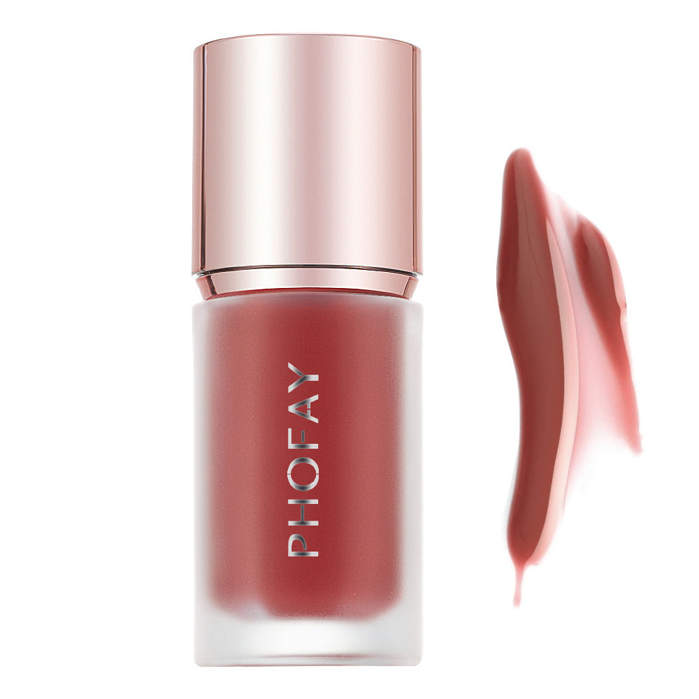 PHOFAY Mousse Liquid Blush: Matte Long-lasting Blush for Sun-Kissed Finish