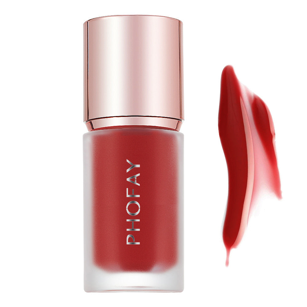 PHOFAY Mousse Liquid Blush: Matte Long-lasting Blush for Sun-Kissed Finish