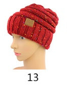 Premium Unisex Outdoor Labeled Knitted Hat: Animal Cruelty Free & Durable Cotton Blend