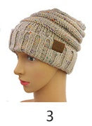 Premium Unisex Outdoor Labeled Knitted Hat: Animal Cruelty Free & Durable Cotton Blend