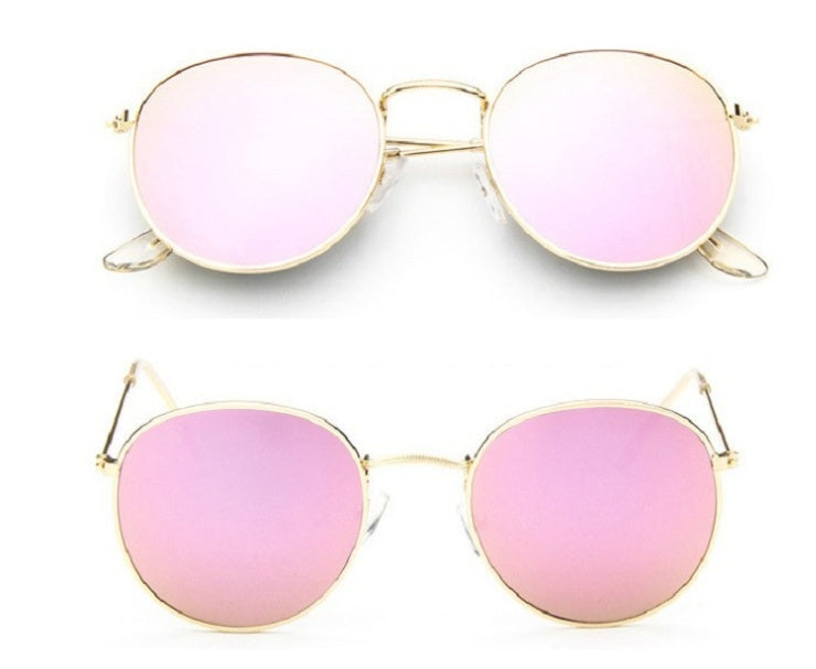 Vintage Inspired Women Retro Sunglasses with Metal Frame