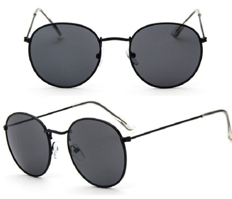 Vintage Inspired Women Retro Sunglasses with Metal Frame
