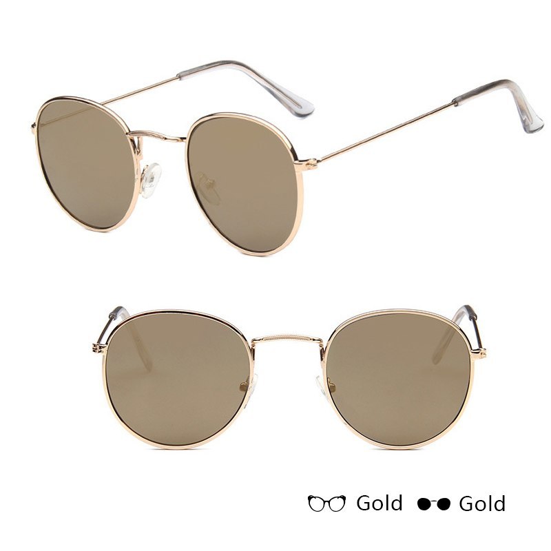 Vintage Inspired Women Retro Sunglasses with Metal Frame
