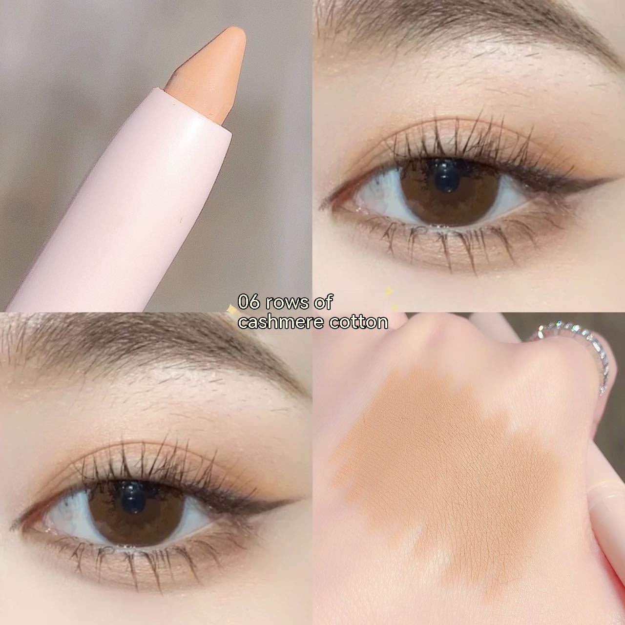 Long Lasting Crouching Silkworm Eyeliner Pen for Brightening Makeup - 15 Shades Available
