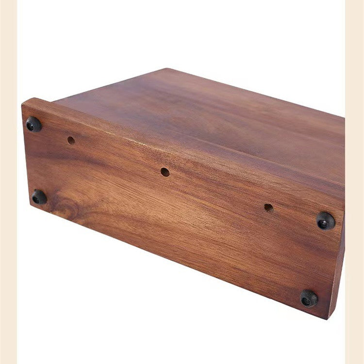 Kitchen Organization Accessories: Solid Wood Magnetic Knife Holder for Creative Multifunctional Storage