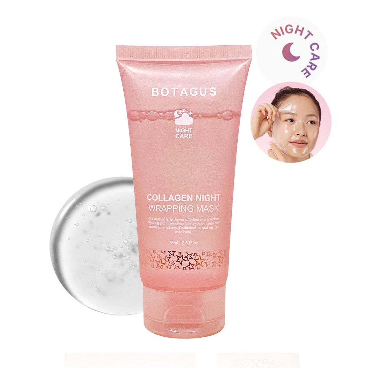 Preserve Skin Elasticity with Collagen NightWrapping Mask