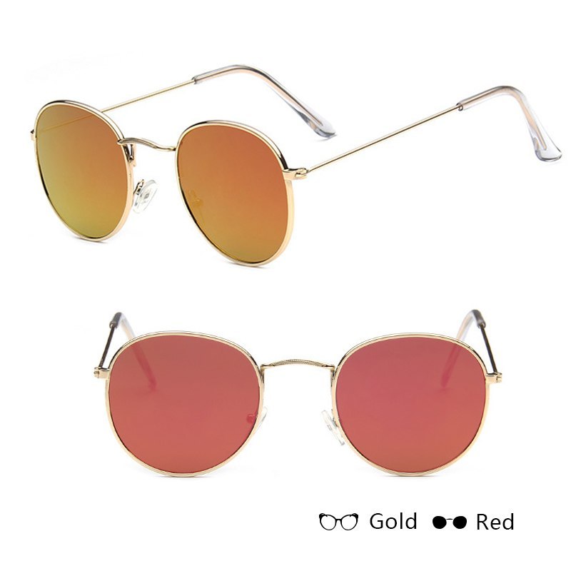 Vintage Inspired Women Retro Sunglasses with Metal Frame