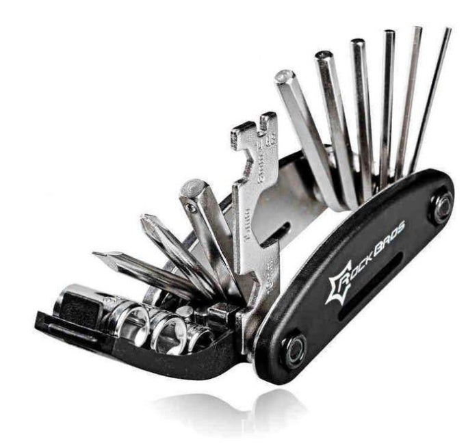 Bicycle Repair Combination Tool: All-in-One Steel Tool for Bike Maintenance