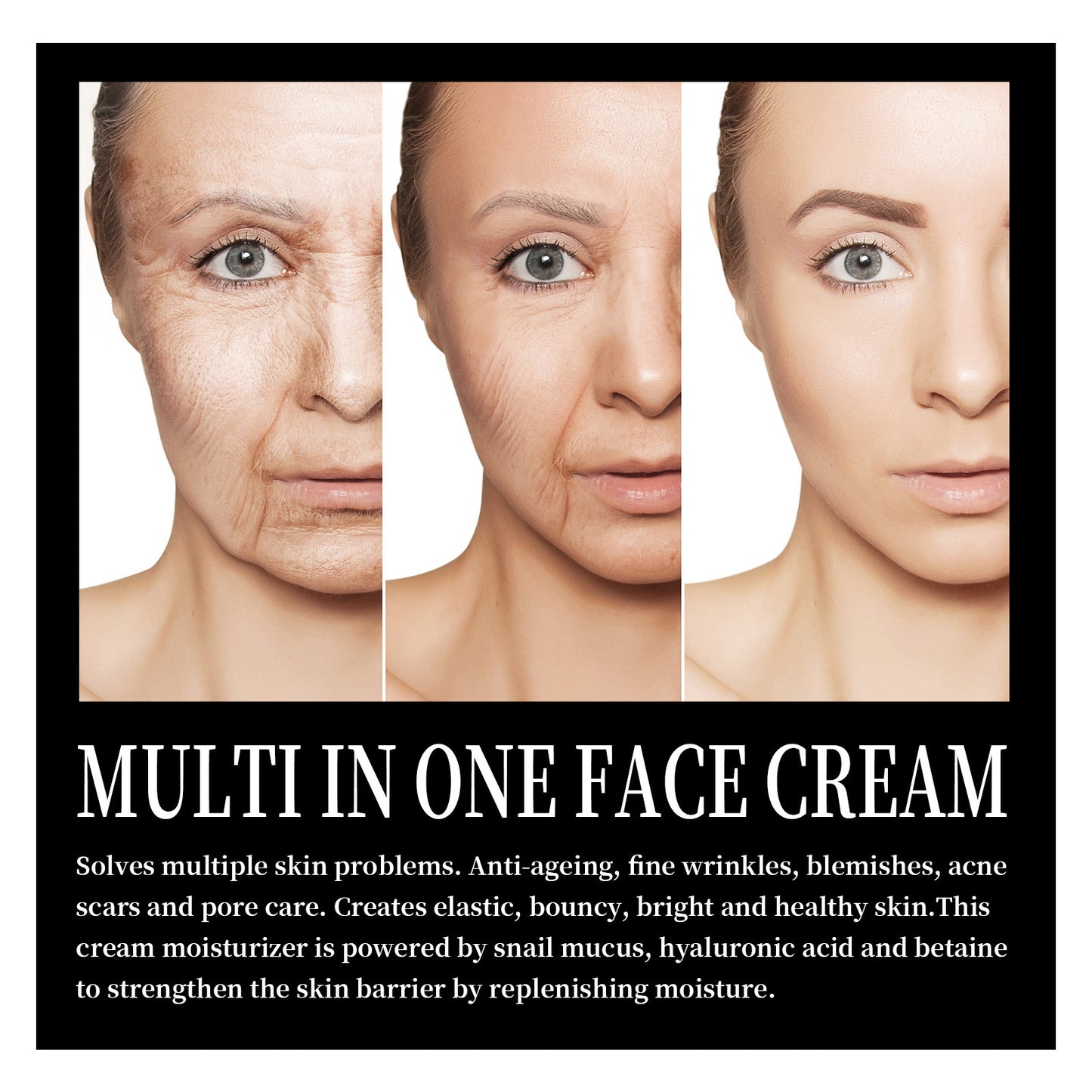 Snail Cream Wrinkle Firming Skin Anti-Aging | 100g Cream Moisturizer Standard Specifications