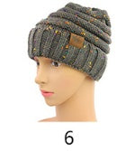 Premium Unisex Outdoor Labeled Knitted Hat: Animal Cruelty Free & Durable Cotton Blend