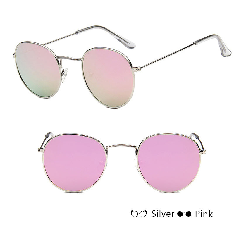 Vintage Inspired Women Retro Sunglasses with Metal Frame