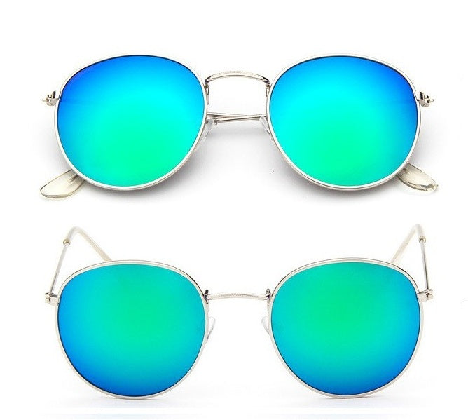 Vintage Inspired Women Retro Sunglasses with Metal Frame