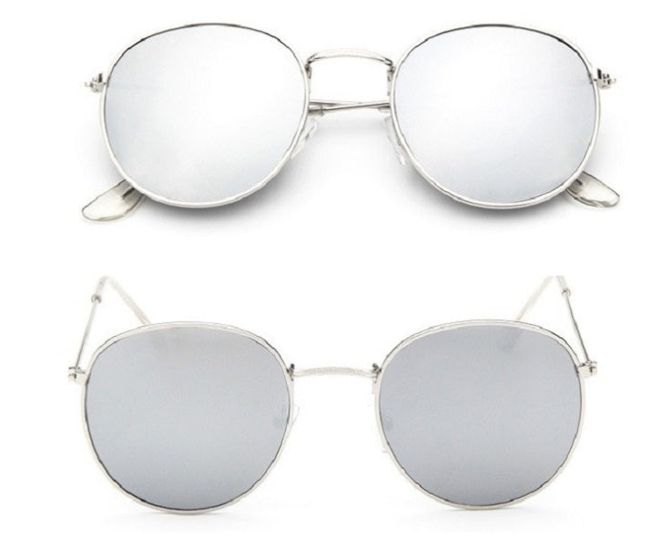 Vintage Inspired Women Retro Sunglasses with Metal Frame