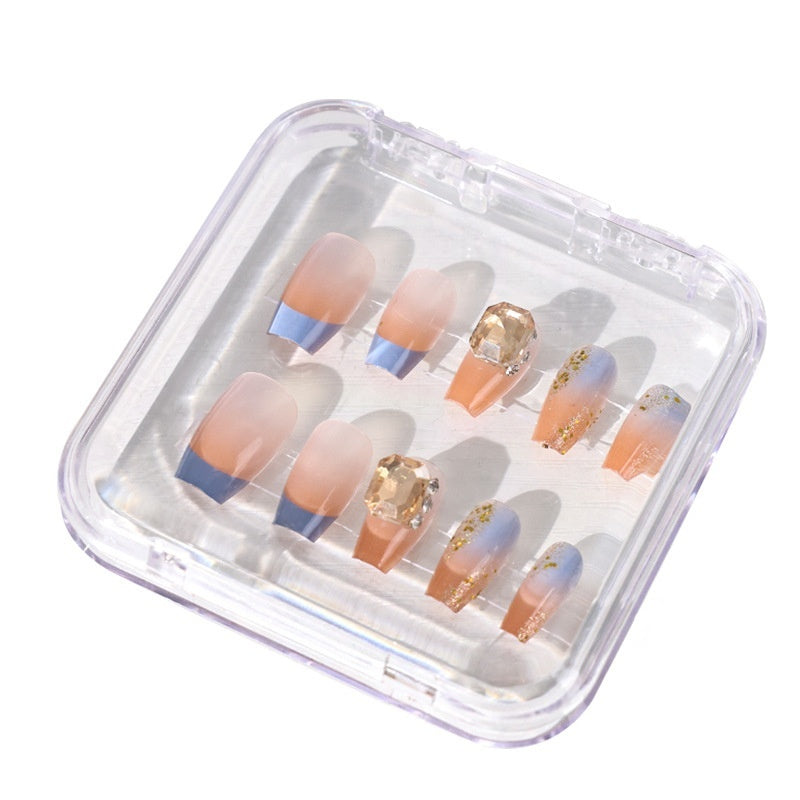 Transparent Manicure Storage Box: Handmade Nail Storage Box Set - Modern Style, Dustproof, 10-Pack