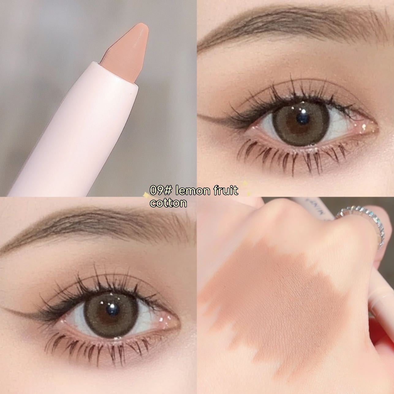 Long Lasting Crouching Silkworm Eyeliner Pen for Brightening Makeup - 15 Shades Available