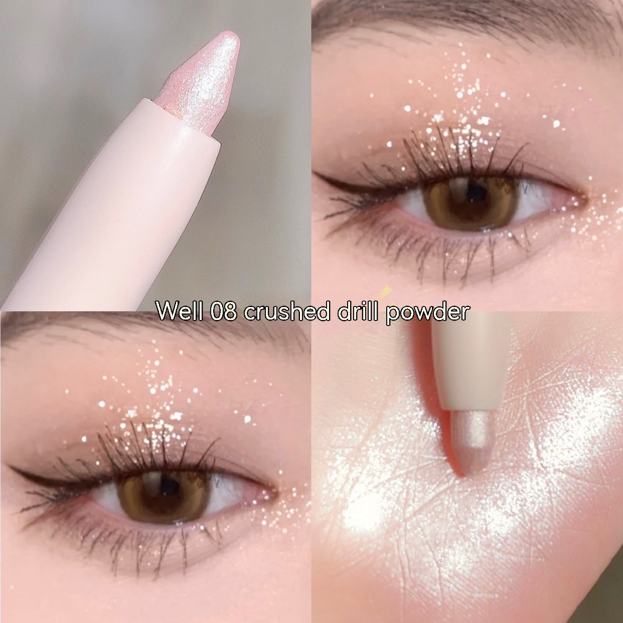 Long Lasting Crouching Silkworm Eyeliner Pen for Brightening Makeup - 15 Shades Available