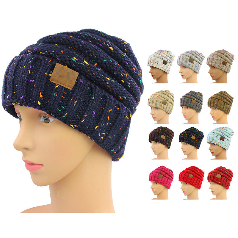 Premium Unisex Outdoor Labeled Knitted Hat: Animal Cruelty Free & Durable Cotton Blend