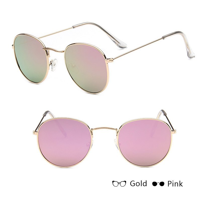 Vintage Inspired Women Retro Sunglasses with Metal Frame