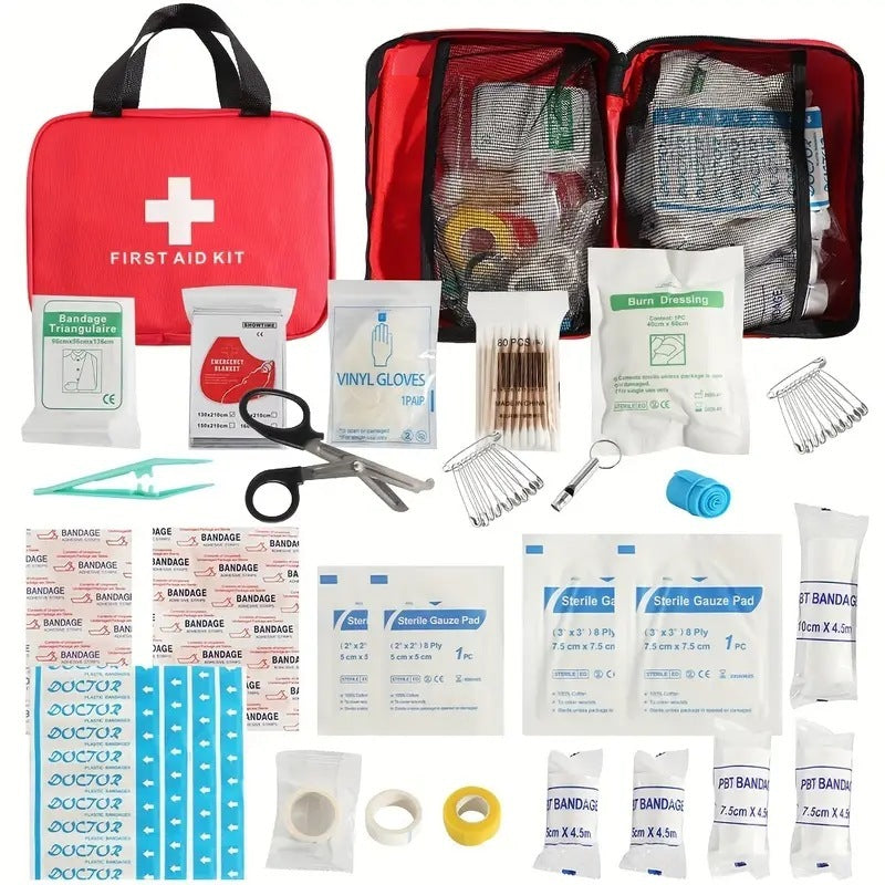 Large Hand Carrying Medical Rescue Kit Car Emergency Outdoor Travel