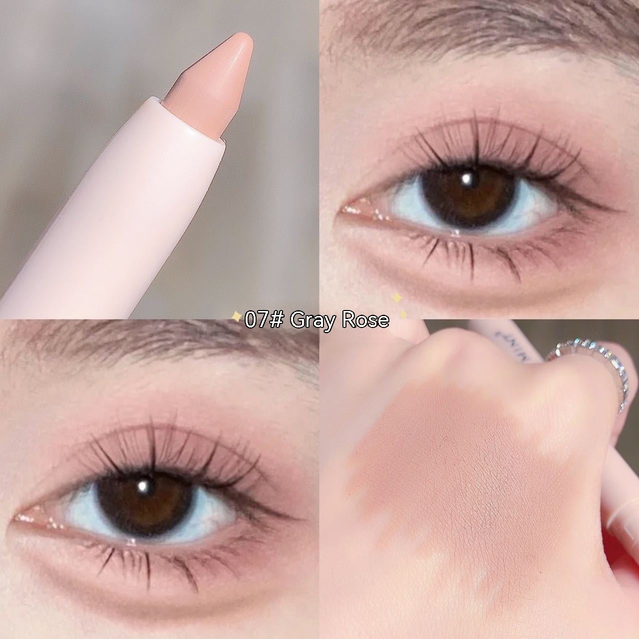 Long Lasting Crouching Silkworm Eyeliner Pen for Brightening Makeup - 15 Shades Available