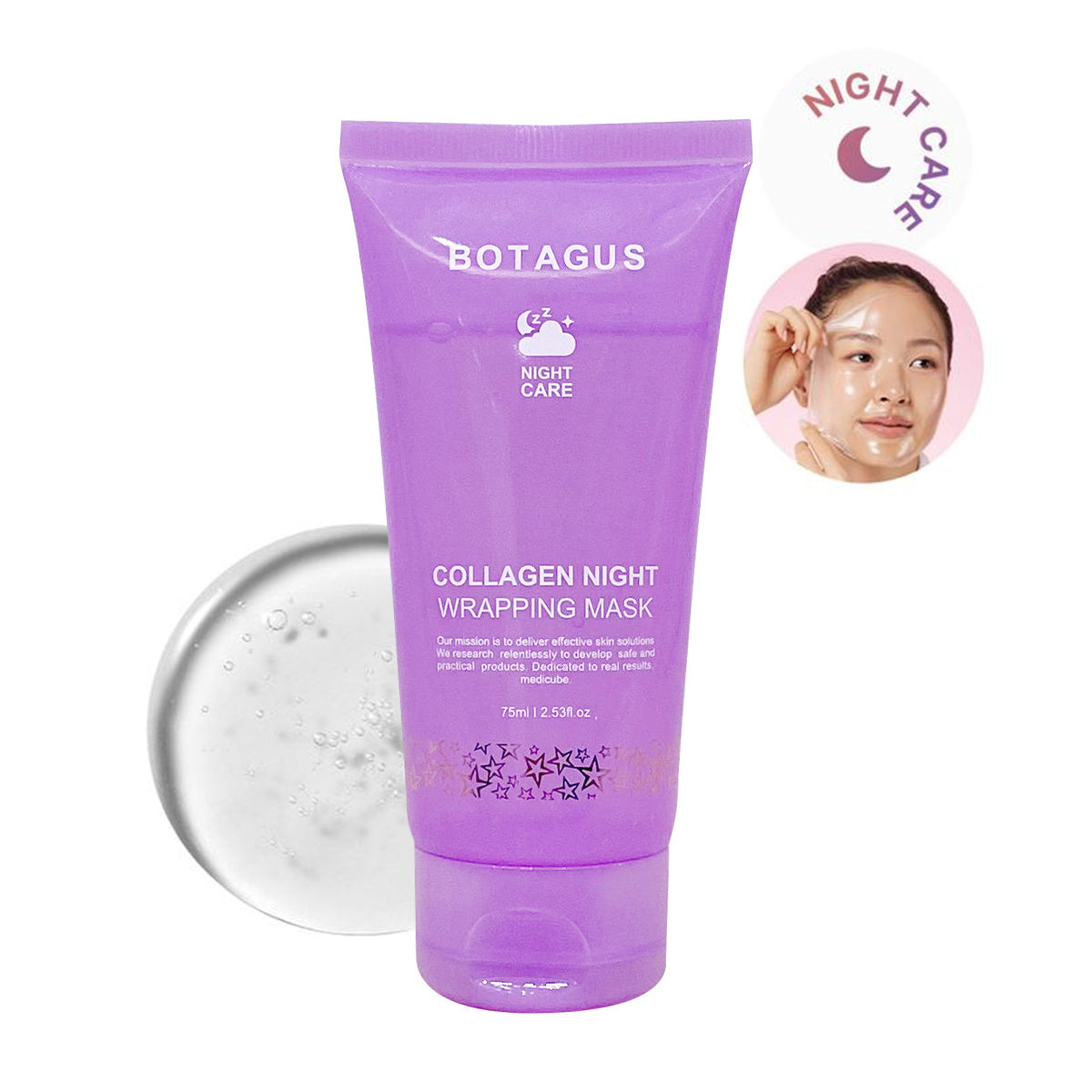 Preserve Skin Elasticity with Collagen NightWrapping Mask