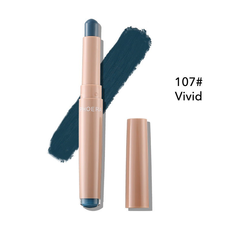 New Monochrome Eyeshadow Stick Makeup - 10 Color Options - Skin Type, Shelf Life, and Packaging List