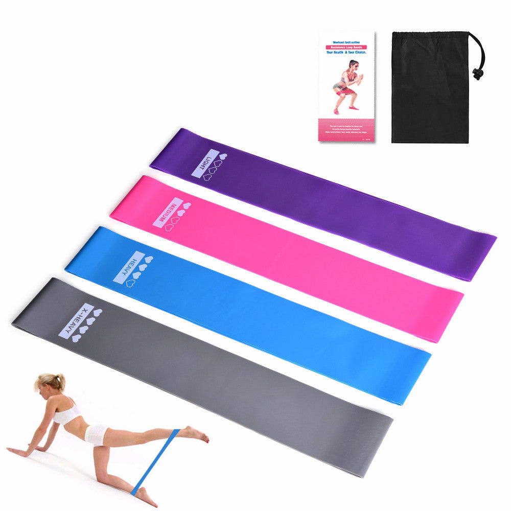 Enhance Your Workouts with Resistance Bands for Fitness and Bodybuilding - Perfect for Yoga and Pilates