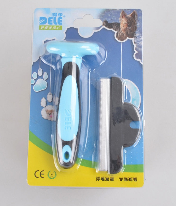 Best Pet Hair Removal Comb for Long Straight-Haired Pets | S, M, L Sizes Available