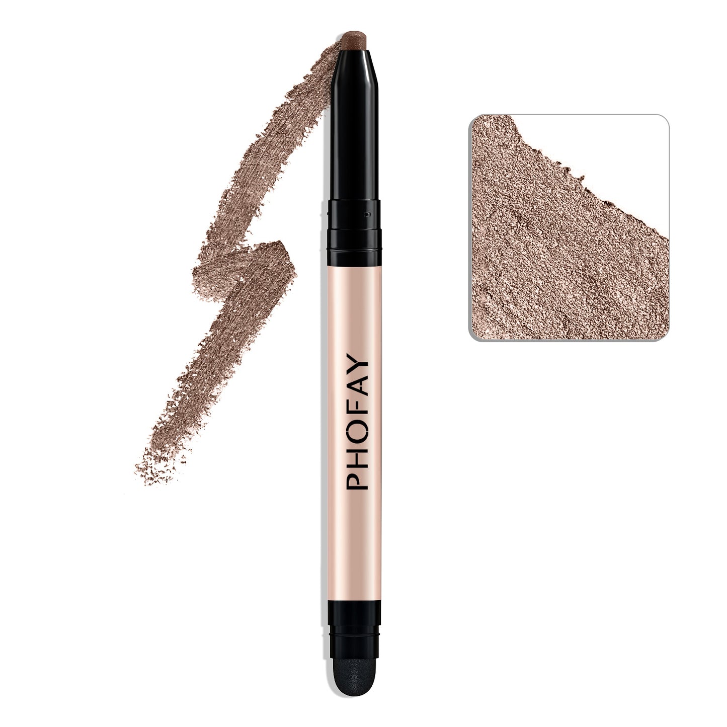 PHOFAY Eyeshadow Stick: Easy Application, Waterproof Formula - 0.6g Net Weight