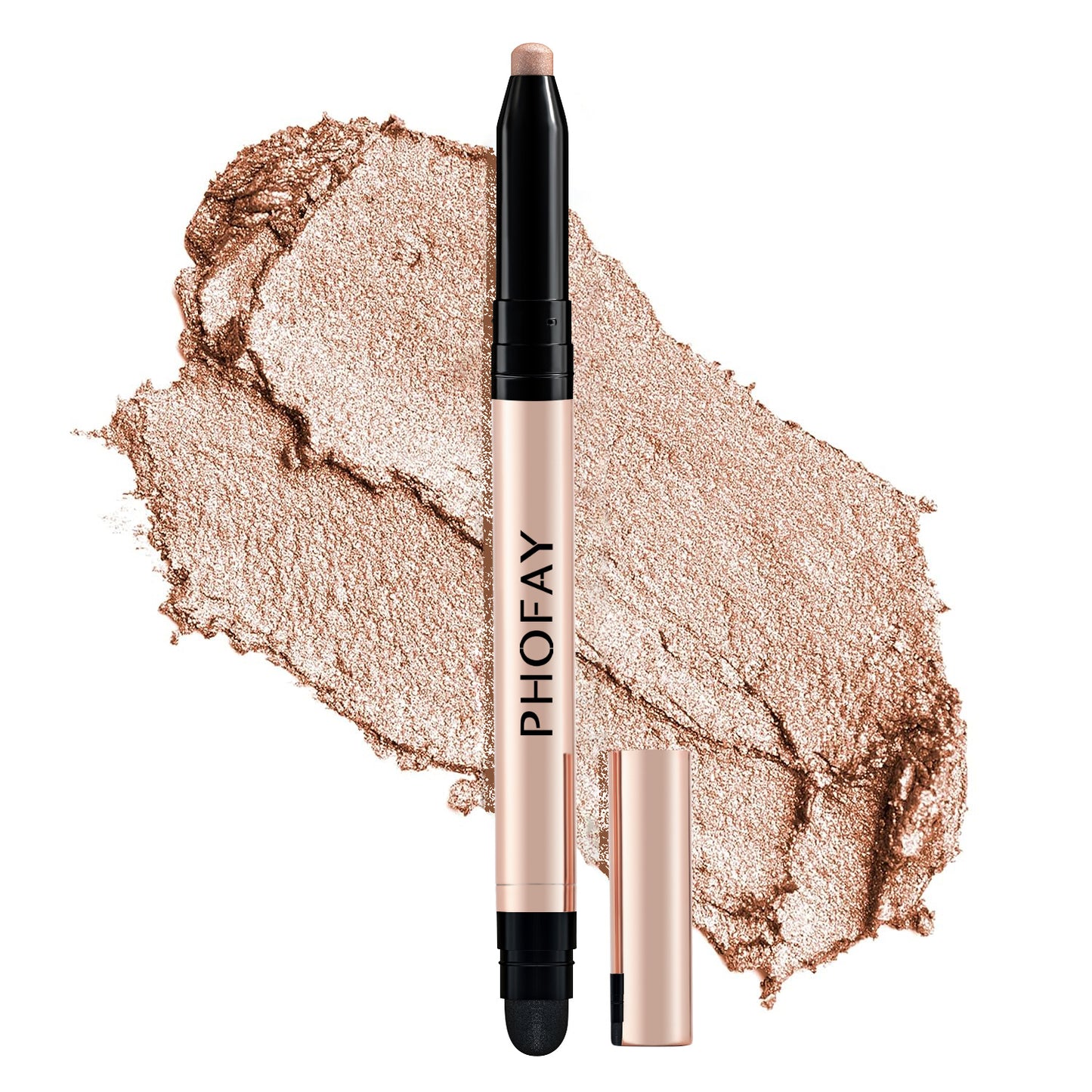 PHOFAY Eyeshadow Stick: Easy Application, Waterproof Formula - 0.6g Net Weight