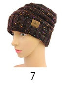 Premium Unisex Outdoor Labeled Knitted Hat: Animal Cruelty Free & Durable Cotton Blend