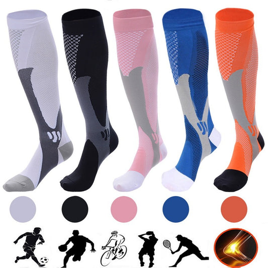 Compression Socks for Men Women: Boost Stamina & Recovery - Athletic Fit for Running & Travel