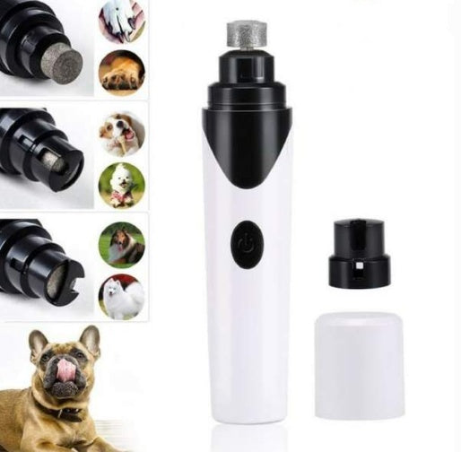 Low Noise Electric Dog Nail Clipper with USB Charging for Painless Nail Trimming USB Charging Pet Nail Clipper