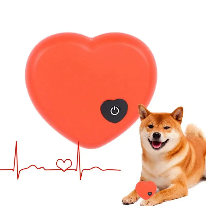 Heartbeat Simulator Soothing Heartbeat Puppy Toy Realistic Portable Dog Heartbeat Toy Calming Puppy Toys Durable Dog Toy